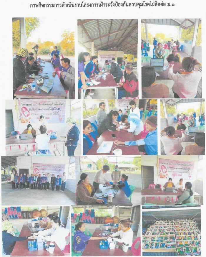 โครงการเฝ้าระวัง ป้องกัน ควบคุมโรคไม่...