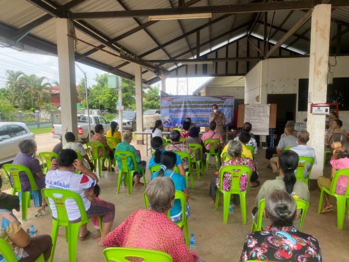 โครงการส่งเสริมสนับสนุนการจัดทำแผนชุมชนและการจัดเวทีประชาคมระดับหมู่บ้าน  ระดับตำบล  ประจำปี  2565