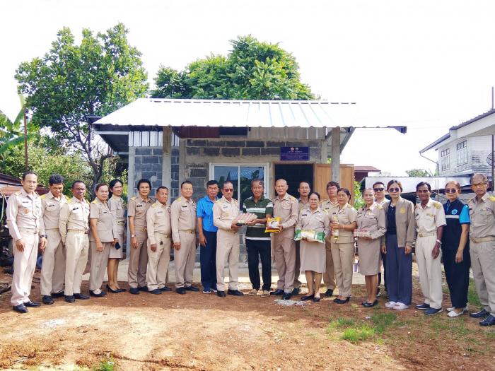 มอบบ้านคนพิการตามโครงการปรับสภาพแวดล้อมที่พักอาศัยคนพิการ