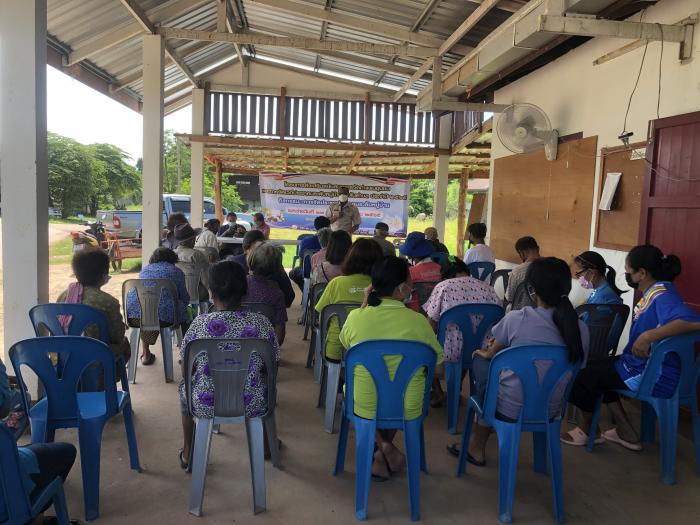 โครงการส่งเสริมสนับสนุนการจัดทำแผนชุมชนและการจัดเวทีประชาคมระดับหมู่บ้าน  ระดับตำบล  ประจำปี  2565